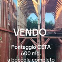 Ponteggio ceta 600 mq.