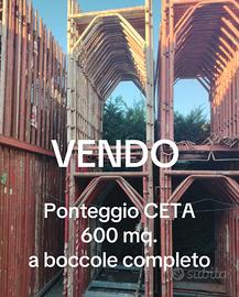 Ponteggio ceta 600 mq.