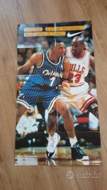 Poster Michael Jordan Penny Hardaway Nike
