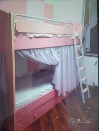 Letto a castello bambina