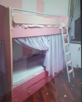 Letto a castello bambina