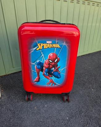valigia spiderman bambini