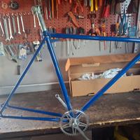 Telaio bici da corsa bianchi d'epoca