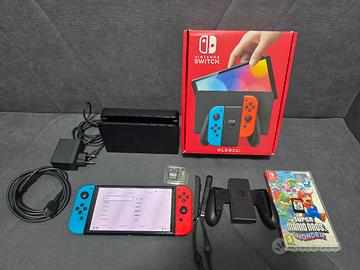 NINTENDO SWITCH OLED+SUPERMARIO WONDER