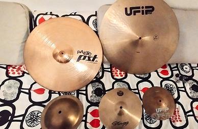 kit piatti batteria ufip e vari anche singoli