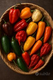 Semi di peperoncino Super Hot e Rari