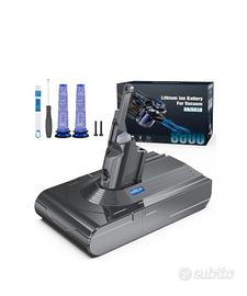 kit batteria + filtri Dyson V8 SV10 alta capacità 