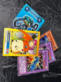 5 Carte gormiti, no pokemom, no pikachou