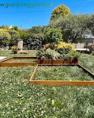 VASCA COMPONIBILE PER IL GIARDINAGGIO
