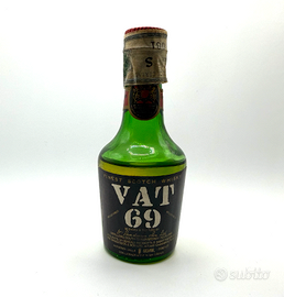 Mignon VAT 69 Scotch Whisky Vintage Bottiglia