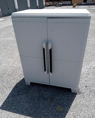 armadio in plastica da esterno