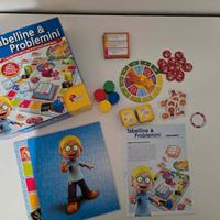Gioco da tavolo "Tabelline & Problemini" Lisciani