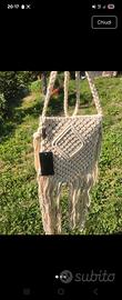 borsa Boho in macrame