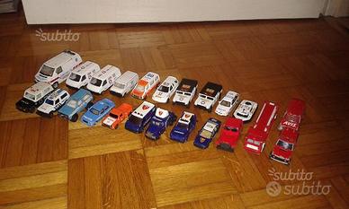 MODELLINI Ambulanze,Pompieri,Polizia,Gru,Camion,