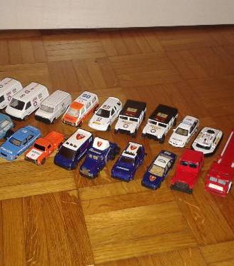 MODELLINI Ambulanze,Pompieri,Polizia,Gru,Camion,