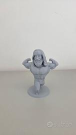 Statuita Gesù muscoloso