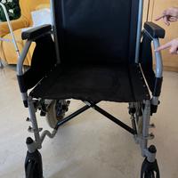 Sedia a rotelle da trasporto - ruote piccole