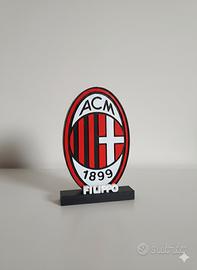 Decorazione Milan 1899 personalizzabile tifoso