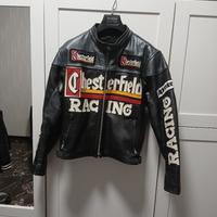 giacca chesterfield in pelle