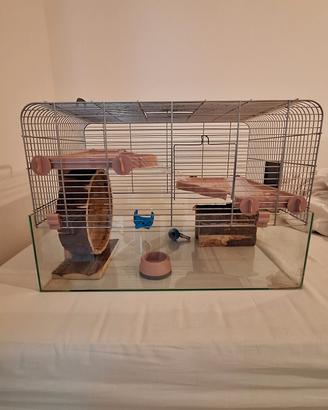 gabbia per criceti, topi,gerbilli ecc.