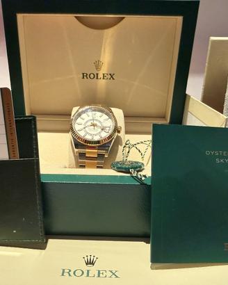 ROLEX Sky Dweller acciaio e oro 09/2018