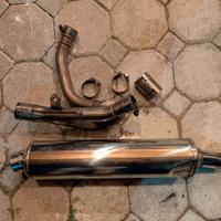 Silenziatore e collettori originali SV 650 99-02