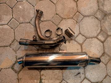 Silenziatore e collettori originali SV 650 99-02