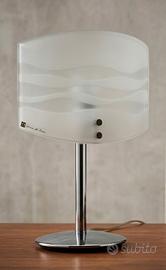 Coppia Lampade da Tavolo Design "Forme di Luce"