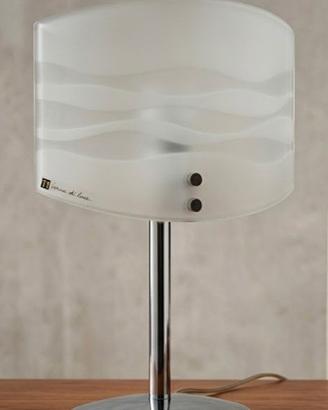 Coppia Lampade da Tavolo Design "Forme di Luce"