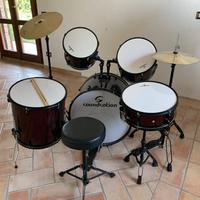 Batteria professionale da ragazzo