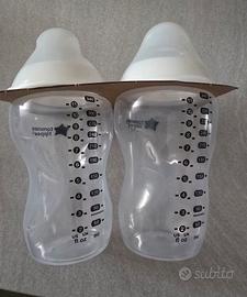 Coppia Biberon Tommee Tippee mesi 3+