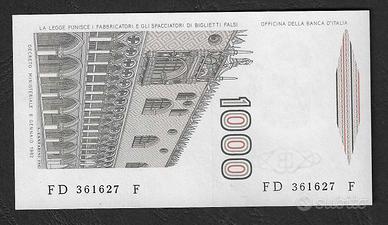 Italia - banconota UNC da 1000 L. 1985