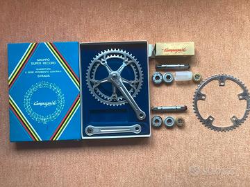 Campagnolo Super Record NOS 1981 Guarnitura + Cusc