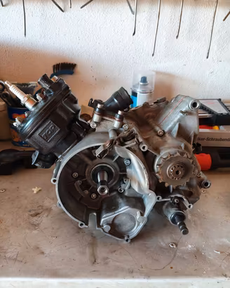 Blocco motore Minarelli AM6 TOP NERO 77