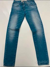 Jeans skinny Blumarine denim azzurro originali