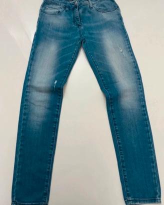 Jeans skinny Blumarine denim azzurro originali