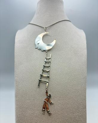 Collana in Argento 925 del Piccolo Principe