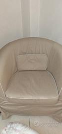 Poltrona in tessuto