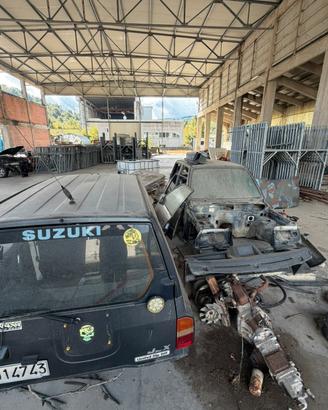 Suzuki vitara con ponte anteriore