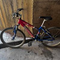 Mountain bike mtb ATALA OXFORD 24’’ rosso blu