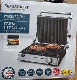 Piastra elettrica 3 in 1 Silver Crest