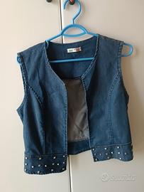 Gilet donna jeans 