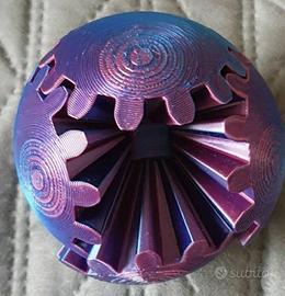 PALLA ad INGRANAGGI STAMPATA 3D.