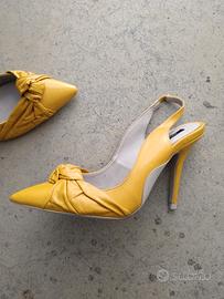 décolleté chanel  giallo 