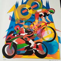 QUADRO OPERA GRAFICA ARTISTA NESPOLO UGO