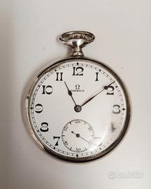 OMEGA BIENNE GENÈVE IN ARGENTO DA TASCA