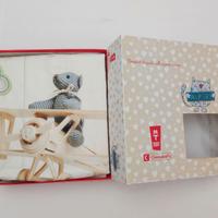 Completo lenzuola culla 100% cotone con stampa