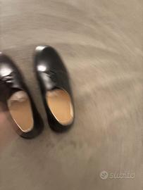 Scarpe pelle nera