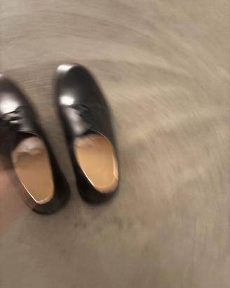 Scarpe pelle nera