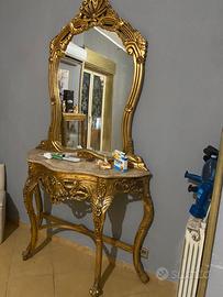 Console stile barocco vintage